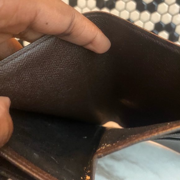 GUC Louis Vuitton Porte Tresor Etui Papier Ebene Wallet with unbranded strap - Picture 7 of 8